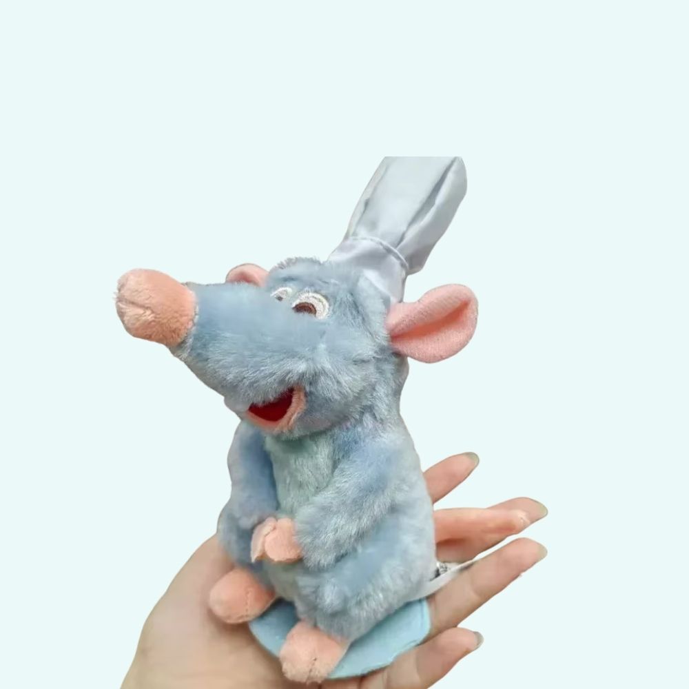 Peluche rat gourmet Rémy doux aimanté Disney Pixar La compagnie de la peluche