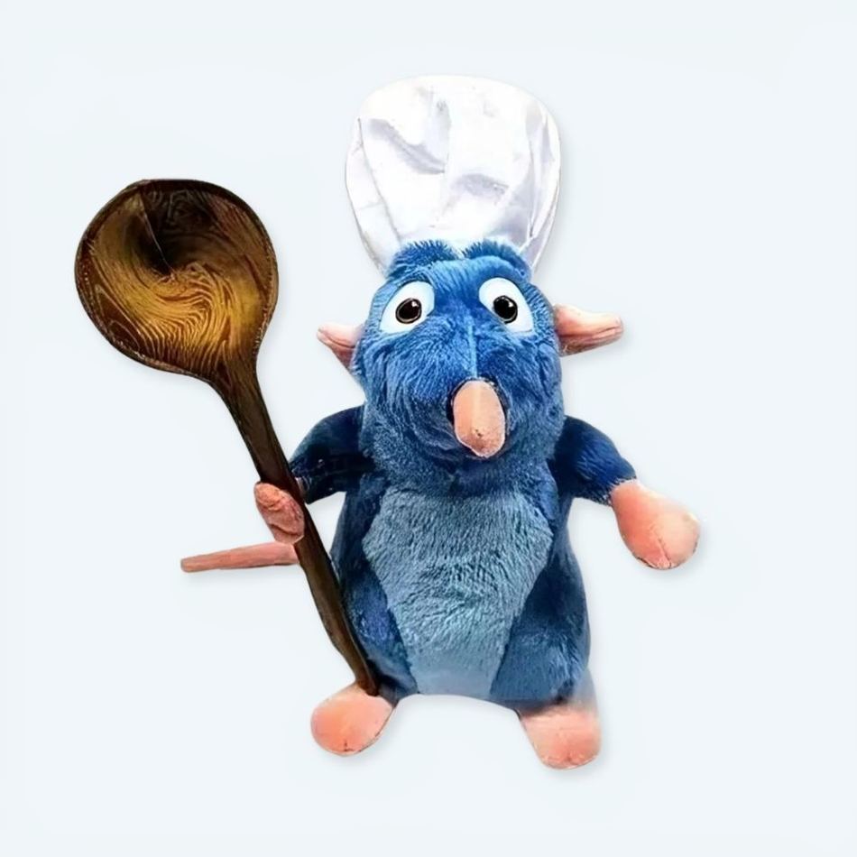 Peluche Ratatouille chef cuisinier douce peluche câline La compagnie de la peluche