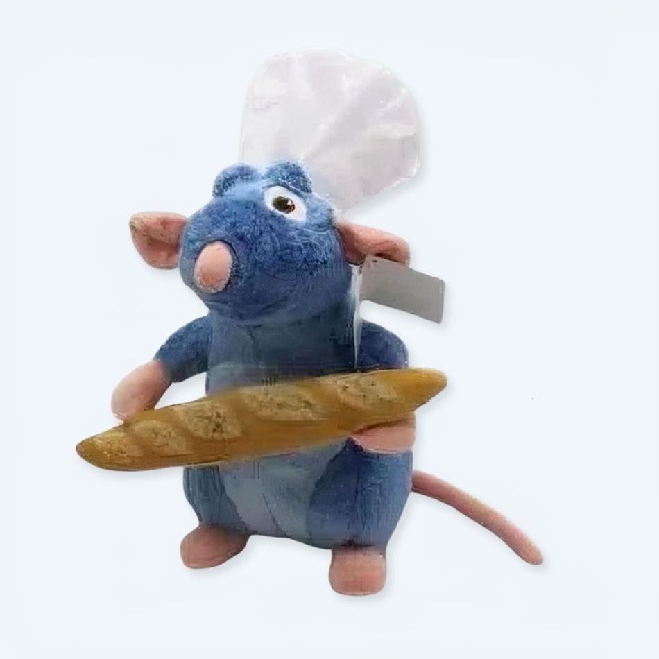 Peluche Ratatouille pain doux cuisine enfant amusant La compagnie de la peluche