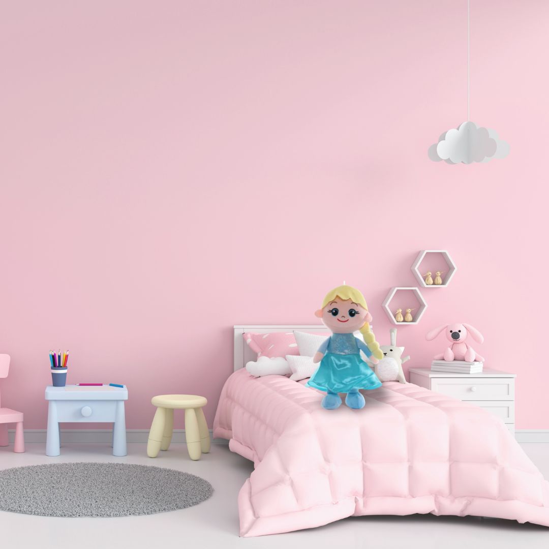 Peluche Reine des Neiges poupée douce hiver magique La compagnie de la peluche