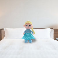 Peluche Reine des Neiges poupée douce hiver magique La compagnie de la peluche