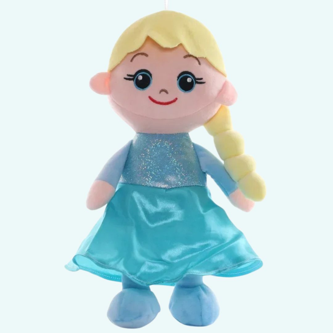 Peluche Reine des Neiges poupée douce hiver magique La compagnie de la peluche