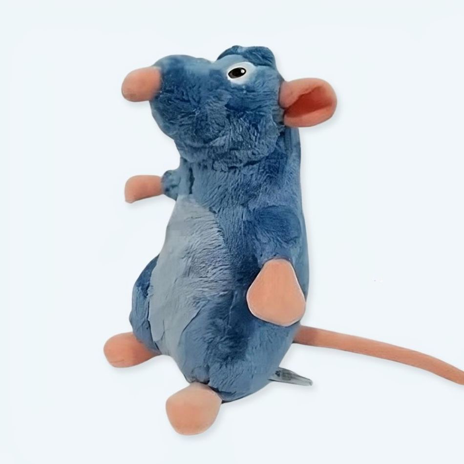 Peluche Rémy Ratatouille douce souris cuisine Pixar La compagnie de la peluche
