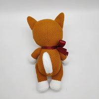 Peluche renard crochet doux animal forêt câlin La compagnie de la peluche