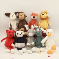 Peluche renard doux automne enfant câlin réaliste La compagnie de la peluche