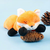 Peluche renard doux broche en peluche câlin chaleureux La compagnie de la peluche