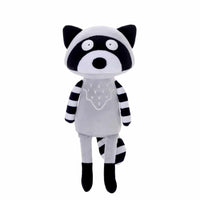 Peluche renard doux compagnon câlin automne chaleureux noir La compagnie de la peluche