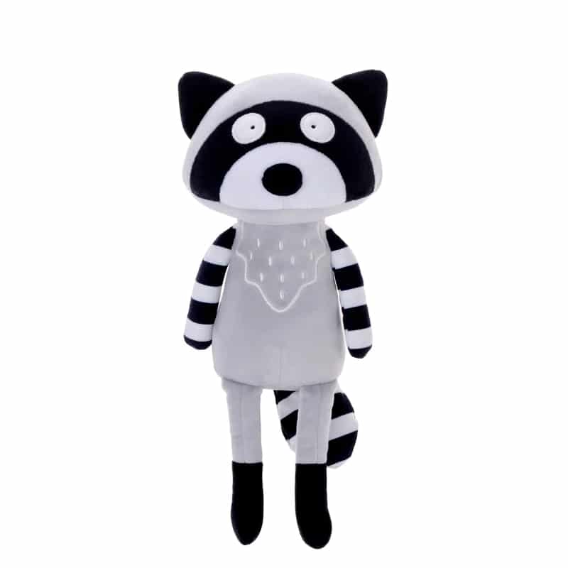 Peluche renard doux compagnon câlin automne chaleureux noir La compagnie de la peluche