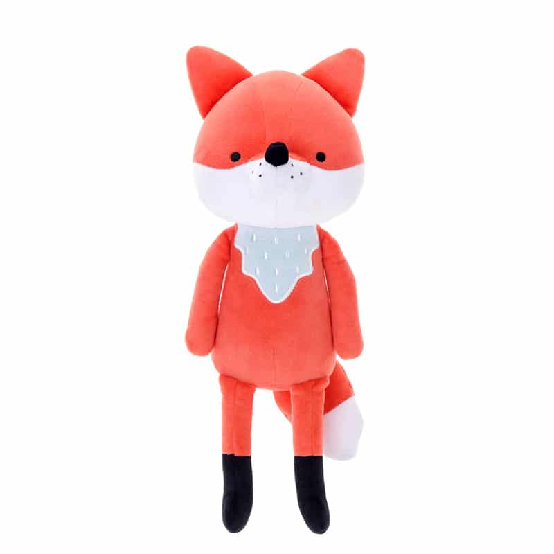 Peluche renard doux compagnon câlin automne chaleureux rouge La compagnie de la peluche