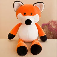 Peluche renard doux enfant automne câlin chaleureux La compagnie de la peluche