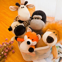 Peluche renard doux enfant automne câlin chaleureux La compagnie de la peluche