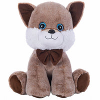 Peluche renard doux yeux bleus enfant chambre cosy La compagnie de la peluche
