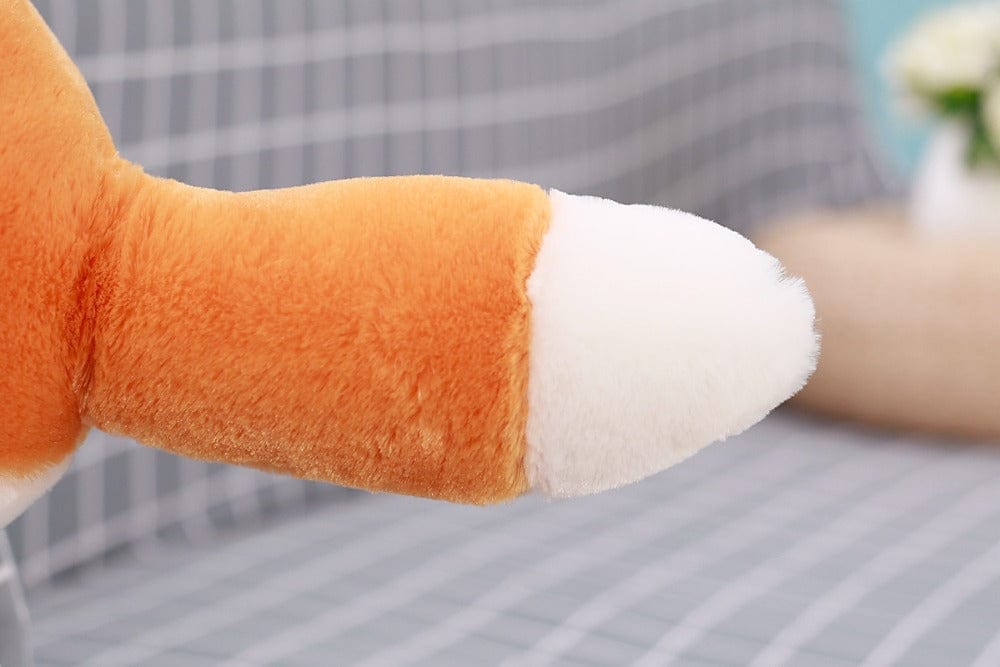 Peluche renard mignon à la grosse tête