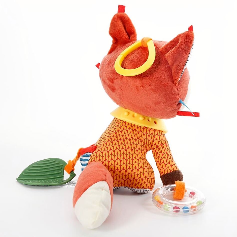 Peluche renard suspendu coloré doux déco chambre enfant La compagnie de la peluche
