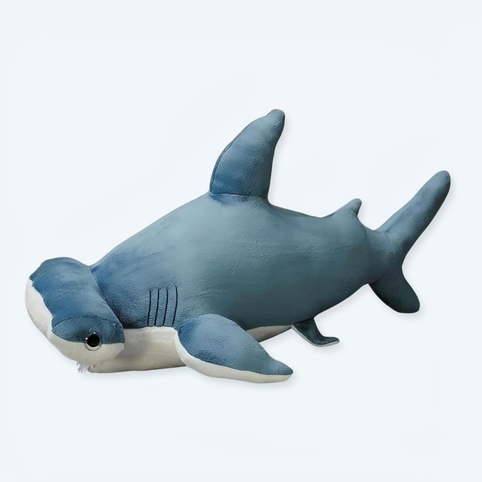 Peluche requin marteau géante douce océan câlin La compagnie de la peluche