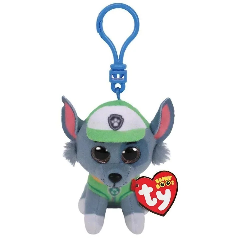 Peluche Rocky Pat Patrouille mignon porte-clé enfant doux La compagnie de la peluche