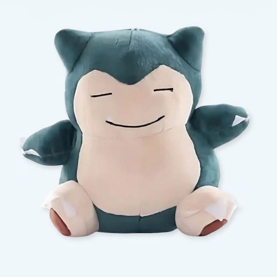 Peluche Ronflex géante douce univers Pokémon câlin enfant La compagnie de la peluche