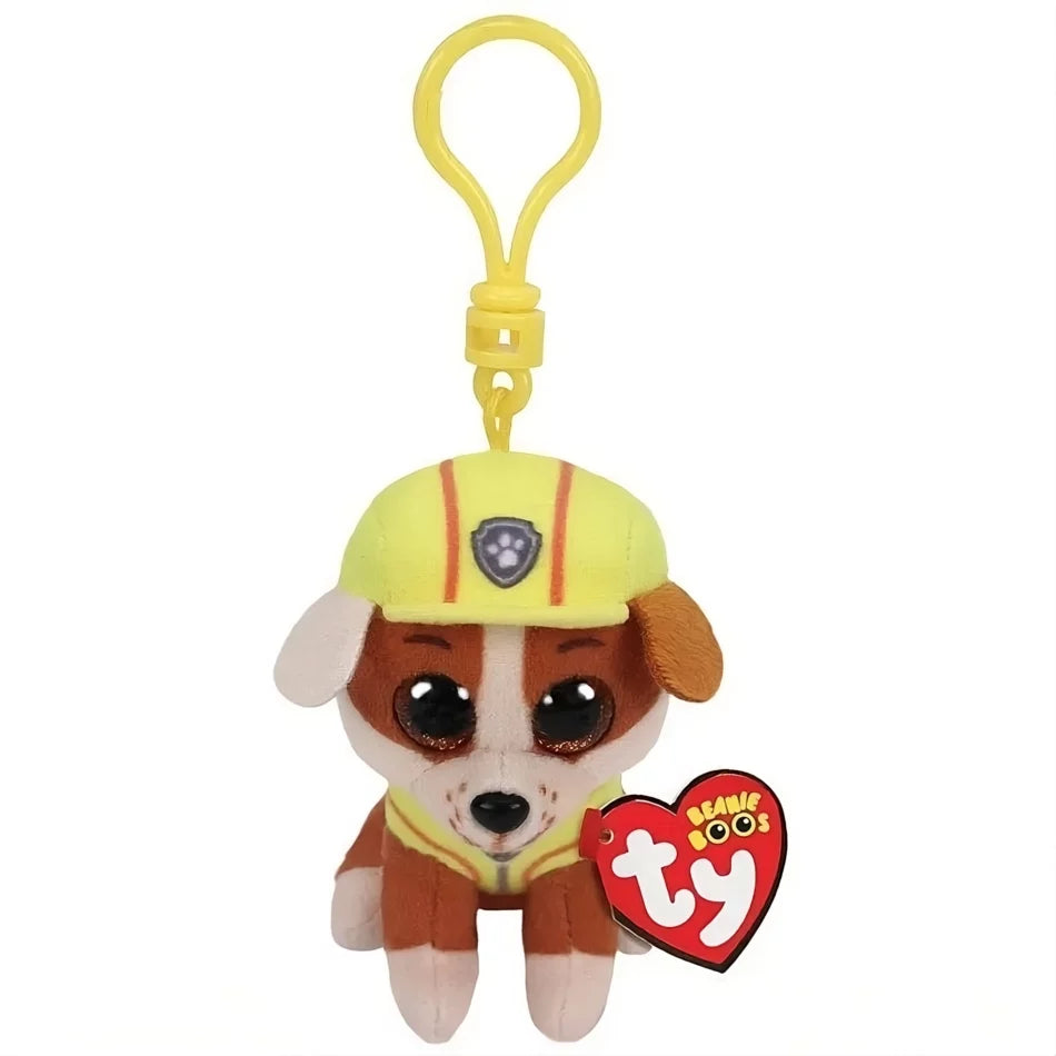 Peluche Ruben Ty Pat Patrouille porte-clé doux enfant La compagnie de la peluche