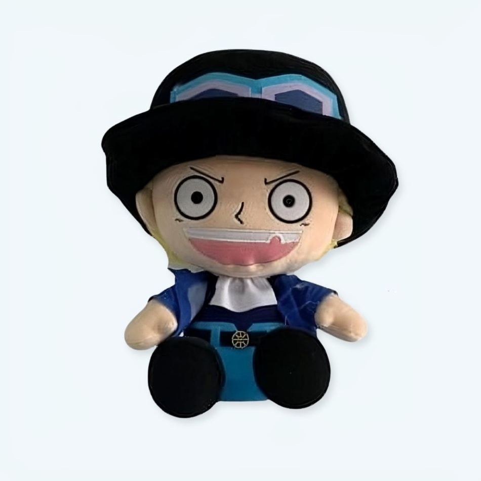 Peluche Sabo One Piece velours doux cadeau manga La compagnie de la peluche