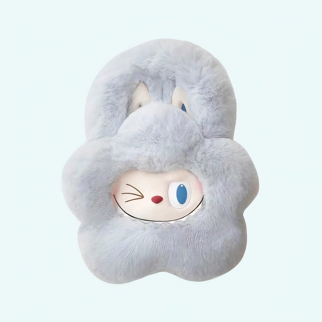 Peluche sac à main style Labubu doux fourrure hiver mignon