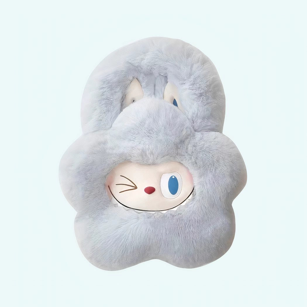 Peluche sac à main style Labubu doux fourrure hiver mignon