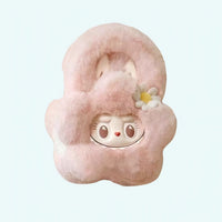 Peluche sac à main style Labubu doux fourrure hiver mignon
