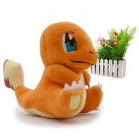 Peluche Salamèche doux assis enfant Pokémon La compagnie de la peluche