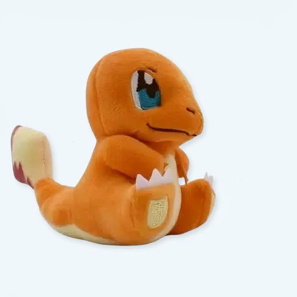 Peluche Salamèche doux assis enfant Pokémon La compagnie de la peluche