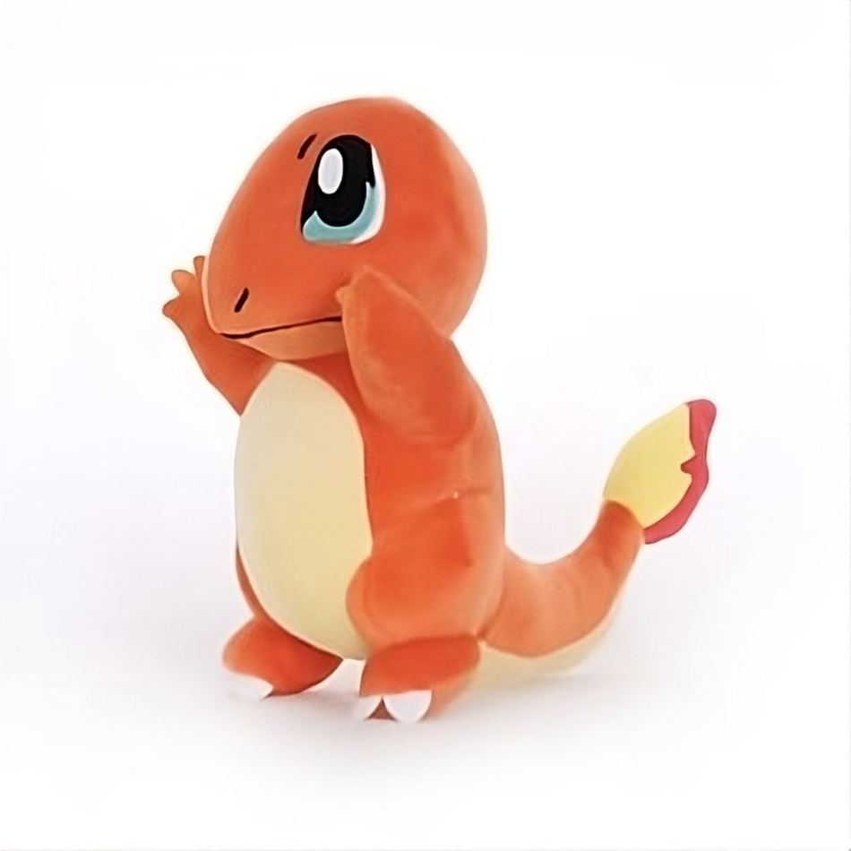 Peluche Salamèche Pokémon doux enfant câlin feu La compagnie de la peluche