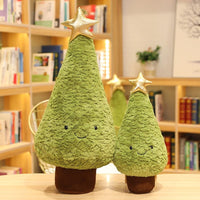 Peluche sapin de noël avec son étoile 29cm