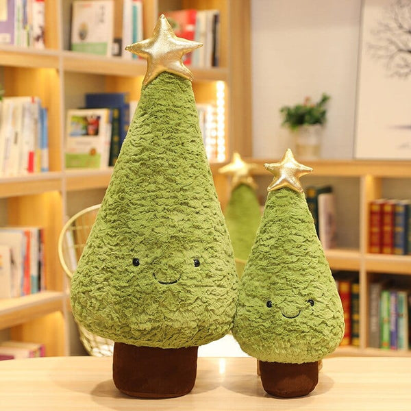 Peluche sapin de noël avec son étoile