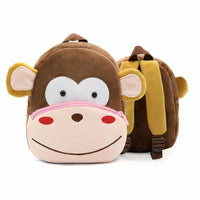 Peluche singe sac à dos enfant doux et ludique La compagnie de la peluche