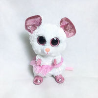 Peluche souris grise douce enfant câlin compagnon La compagnie de la peluche