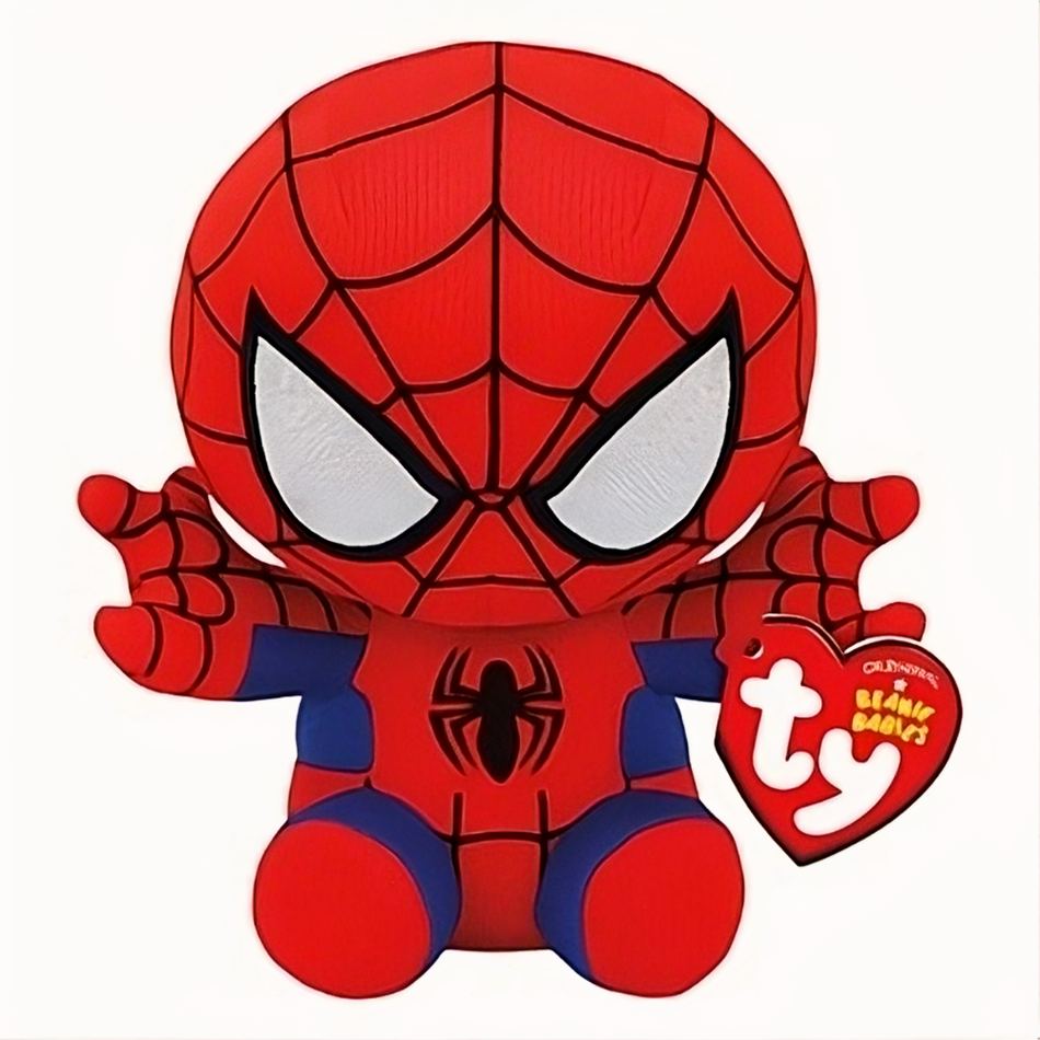 Peluche SpiderMan héros Marvel doux enfant amusant La compagnie de la peluche