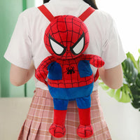 Peluche Spiderman sac à dos enfant héros doux La compagnie de la peluche