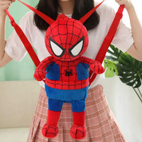 Peluche Spiderman sac à dos enfant héros doux La compagnie de la peluche