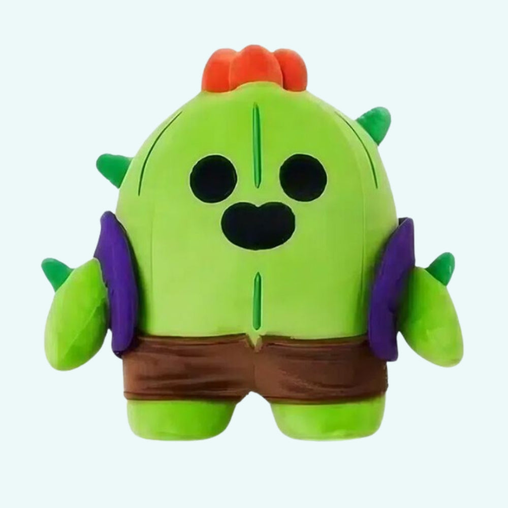 Peluche Spike Brawl Stars douce et colorée enfant La compagnie de la peluche