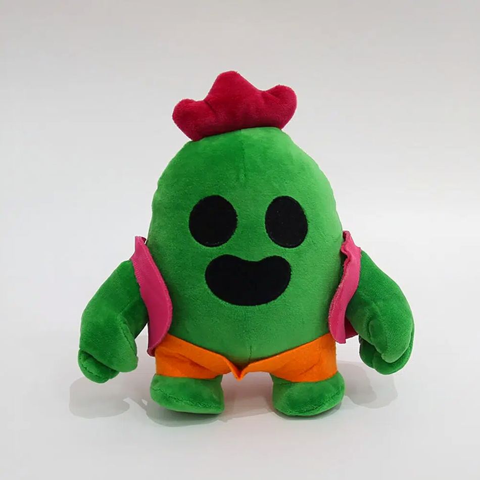 Peluche Spike héros Brawl Stars douce et colorée La compagnie de la peluche
