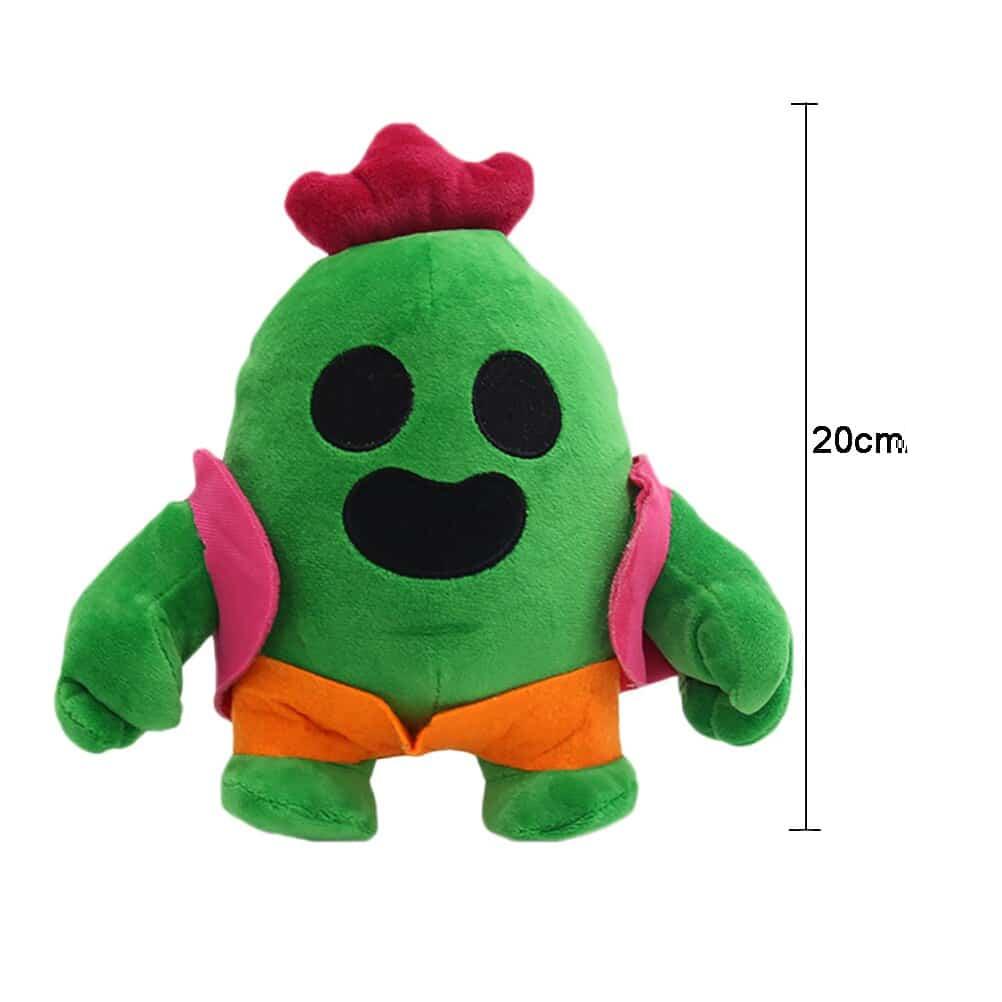 Peluche Spike héros Brawl Stars douce et colorée La compagnie de la peluche