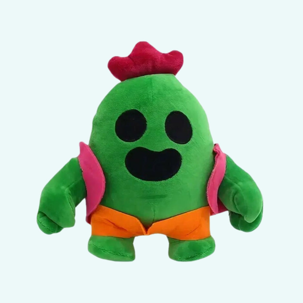 Peluche Spike héros Brawl Stars douce et colorée La compagnie de la peluche