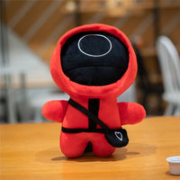 Peluche Squid Game douce personnage jeu tendance rond La compagnie de la peluche