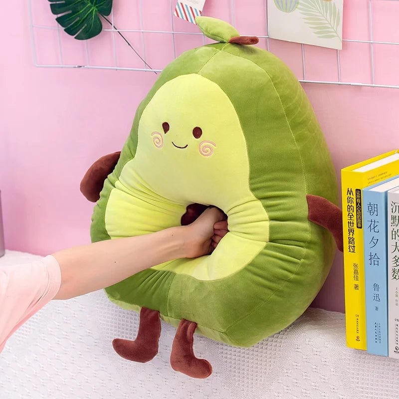 Peluche squishmallow avocat moelleuse