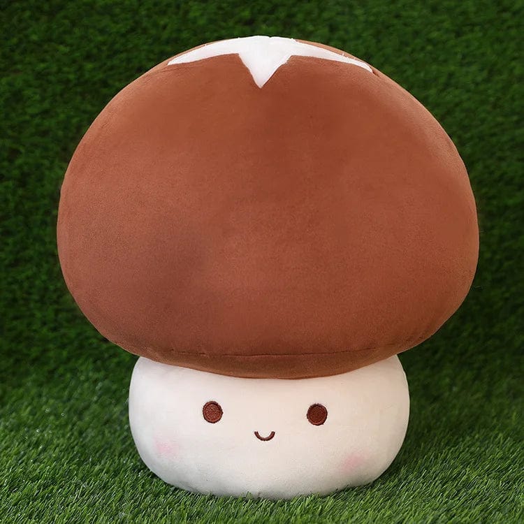 Peluche squishmallow champignon coloré Marron / 23cm
