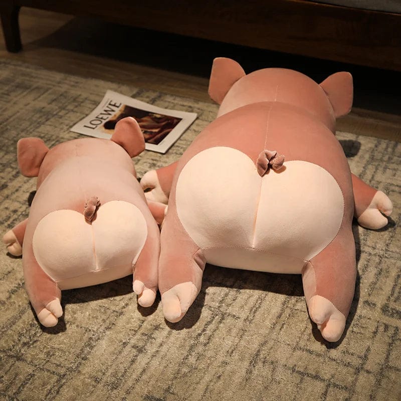Peluche squishmallow cochon à la grosse truffe