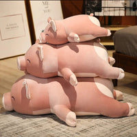 Peluche squishmallow cochon à la grosse truffe