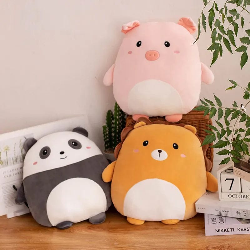 Peluche squishmallow cochon rose petit et mignon