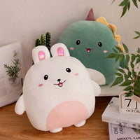 Peluche squishmallow lapin blanc petit et mignon