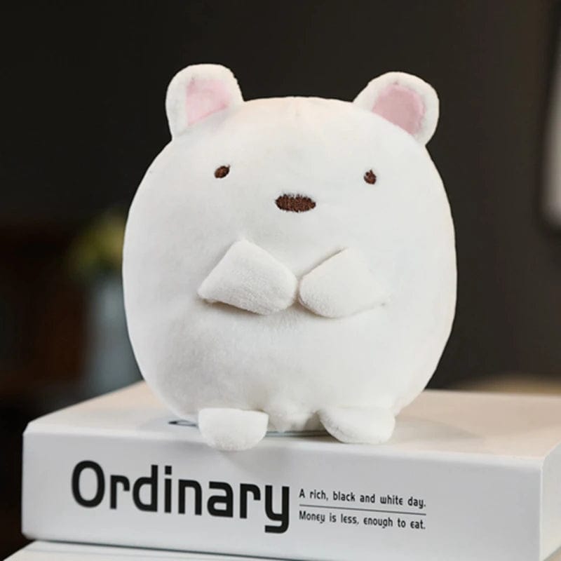 Peluche squishmallow petit ours blanc