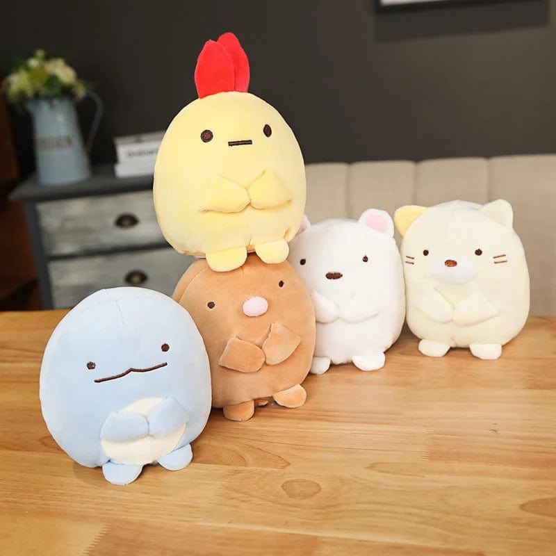 Peluche squishmallow petit phoque bleu