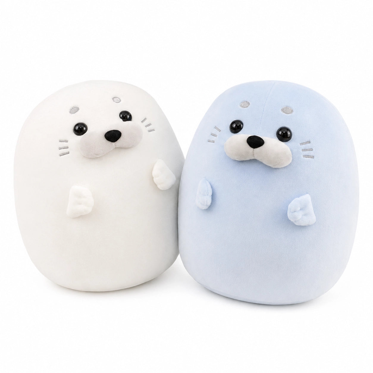 Peluche squishmallow phoque coloré
